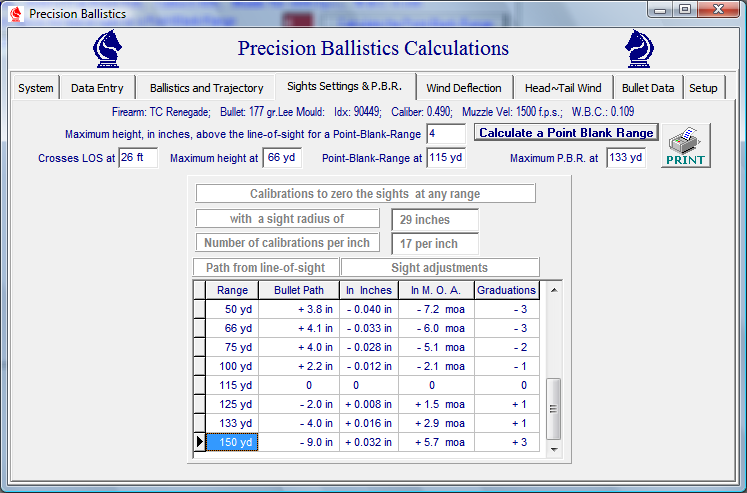 Calculating Ballistics Coefficient