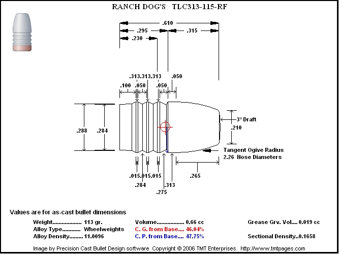 TLC313-113-RF-BULLET