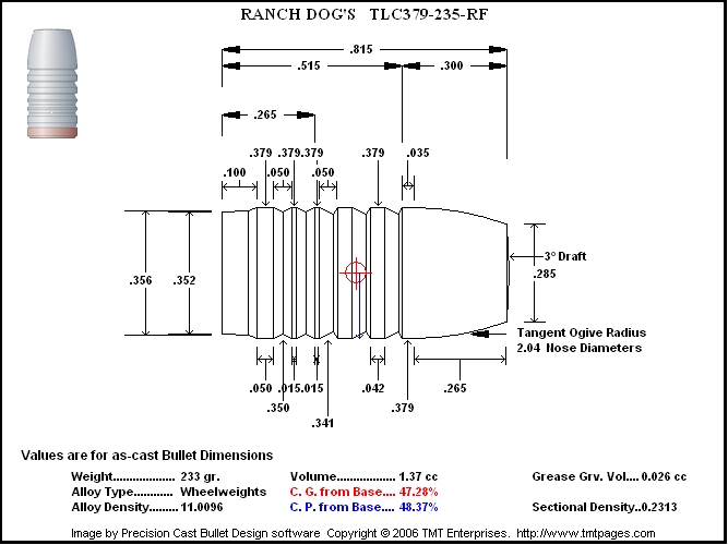 TLC379-235-RF-BULLET